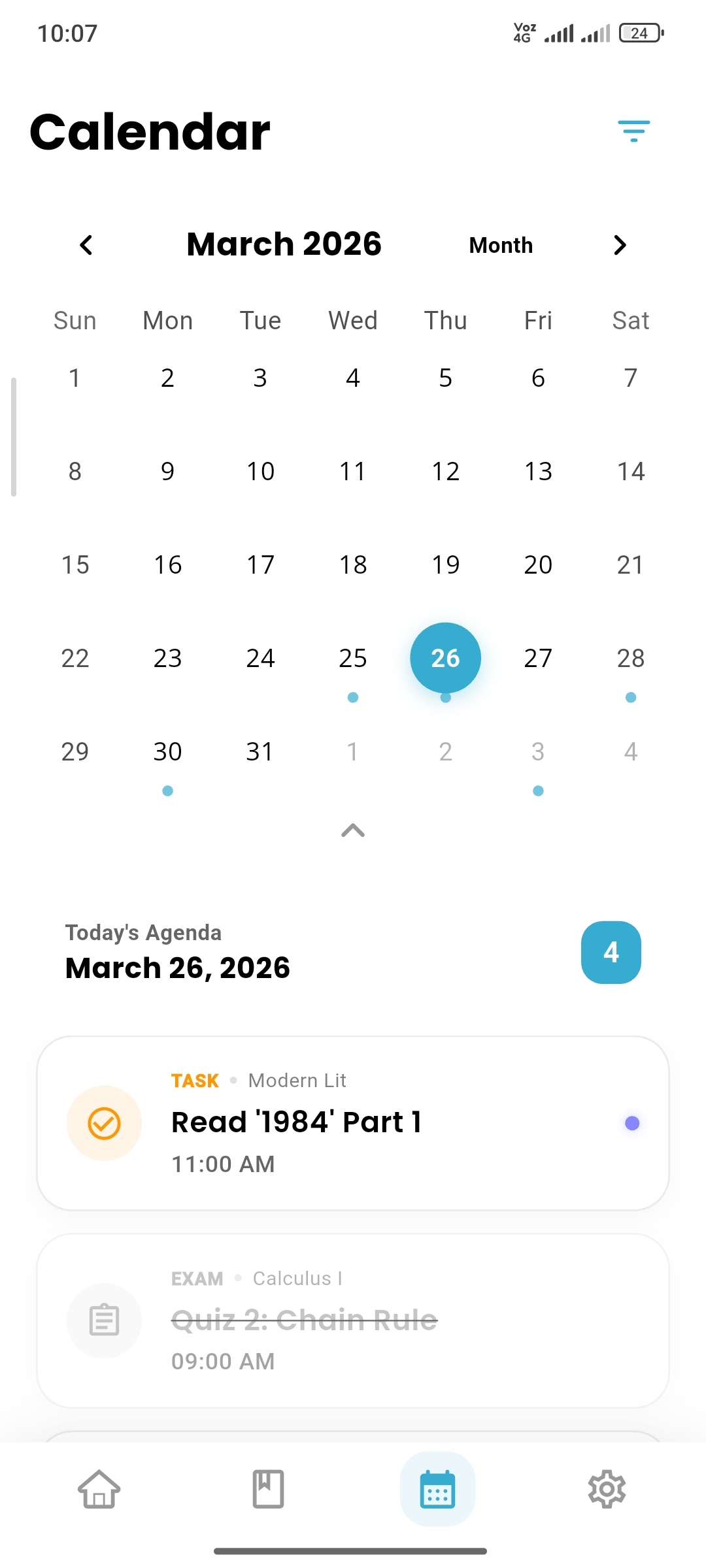 Calendario de Notu
