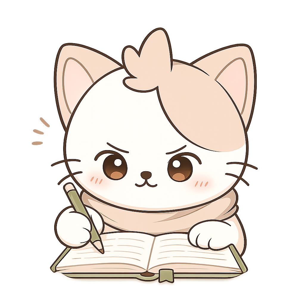Milo estudiando en compañía