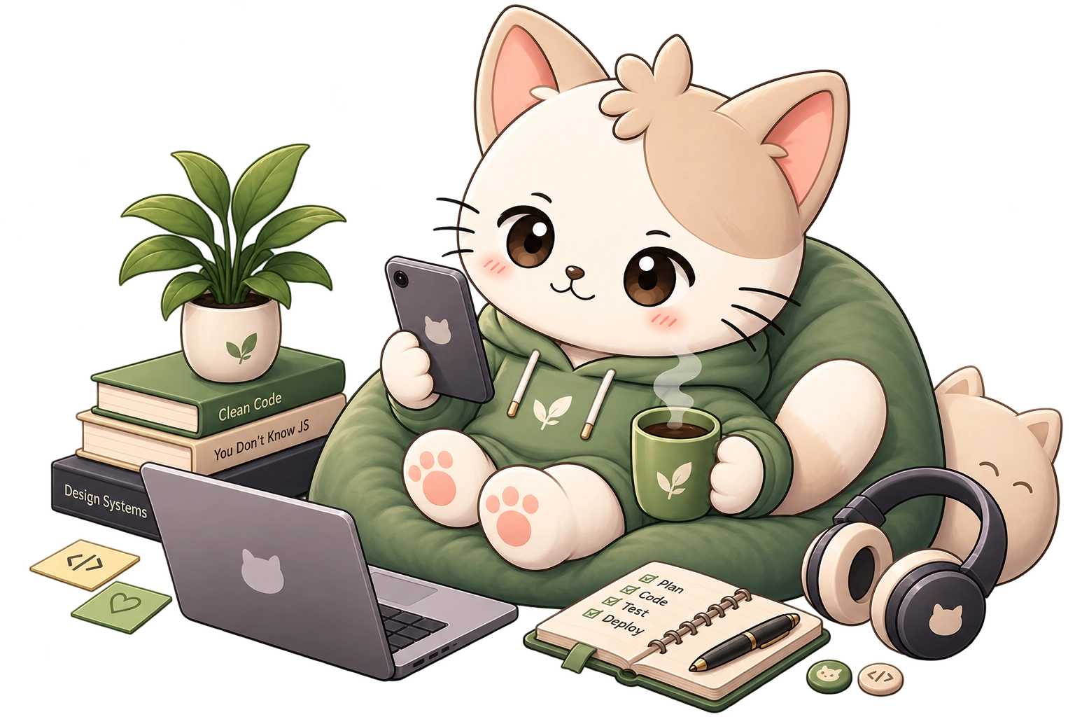 Milo con las tiendas de Nuve
